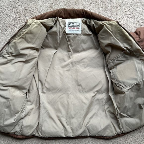 Walls Jacket Mens Medium Down Fill Blizzard Purf Full Zip Vtg Pockets Puffer - Picture 3 of 11